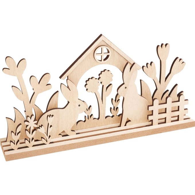 VBS Houten bouwpakket "Konijnenhuisje"
