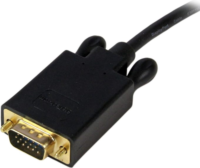 StarTech.com 3 m lange DisplayPort naar VGA adapter converter kabel - DP naar VGA 1920x1200 - zwart