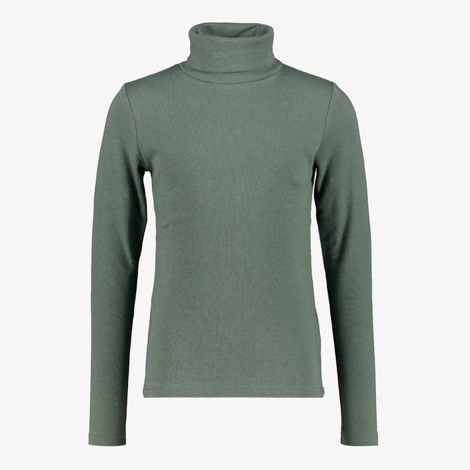 Mountain Peak kinder thermoshirt met rollneck groen - Maat 164