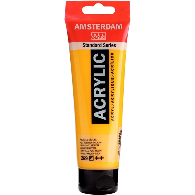 Amsterdam Standard Series Acrylverf Tube 120 ml Azogeel Middel 269
