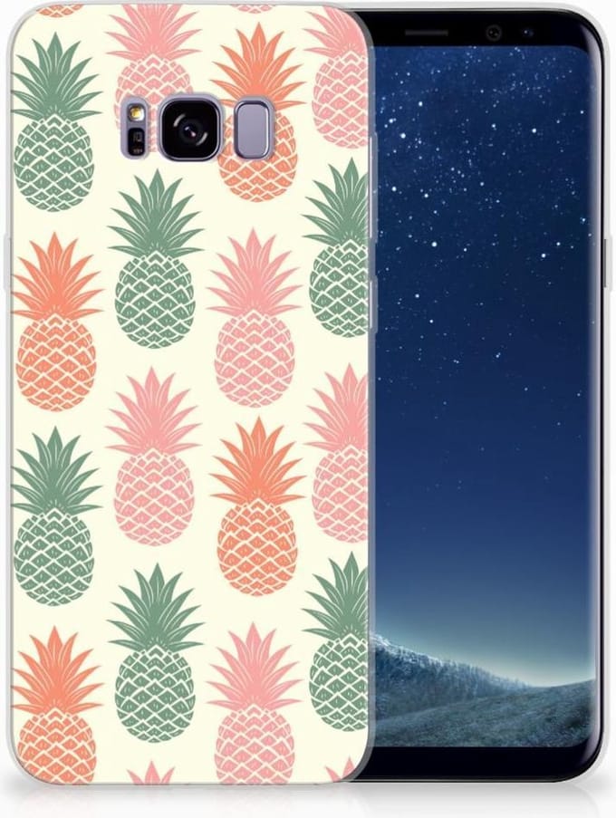 Samsung Galaxy S8 Plus Siliconen Case Ananas