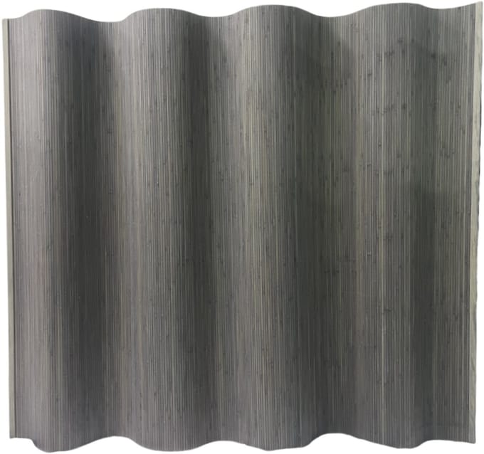 TuinChamp Bamboe kamerscherm donkergrijs 155 x 240 cm