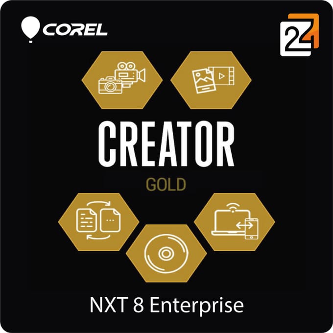 Corel Creator Gold NXT 8 Enterprise 5 - 50 Gebruiker(s)