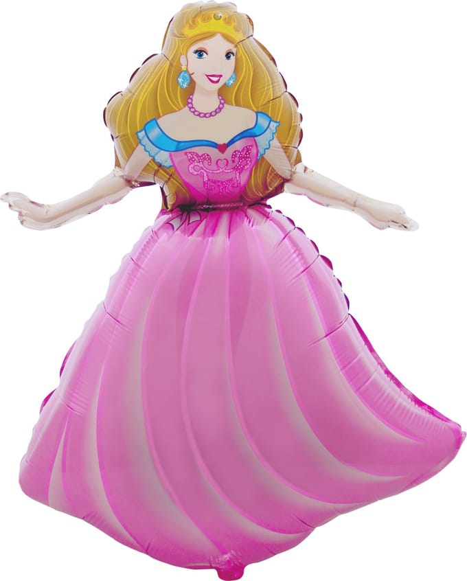 Prinses Folieballon – 39 x 27 inch (bulk – geen plastic verpakking)