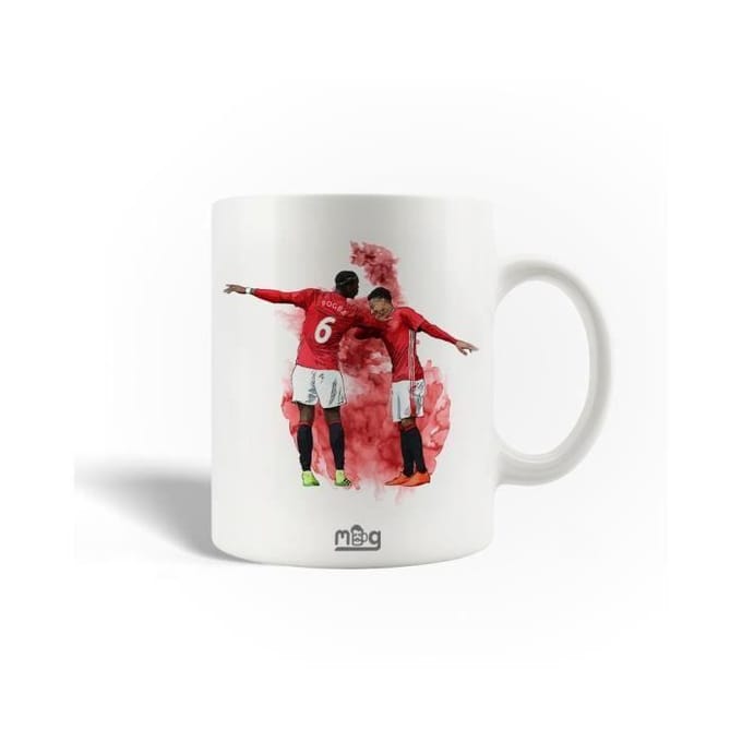 Mug en Céramique Pogba Manchester United Footballeur International Affiche