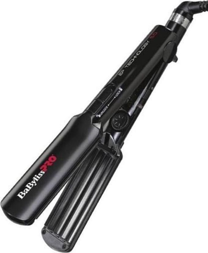 Babyliss PRO Wafeltang Technology 5.0 zwart 38mm