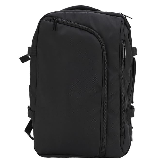 Sac à dos multifonctionnel avec pompe Extensible 36 à 55L Grande capacité Séparation sec humide Vide black