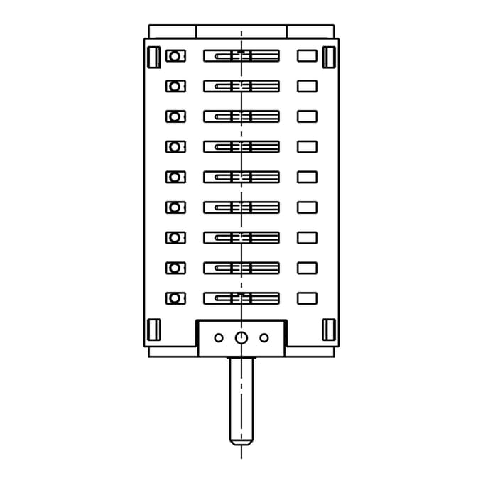 AEG controlepaneel, inox 140202934075
