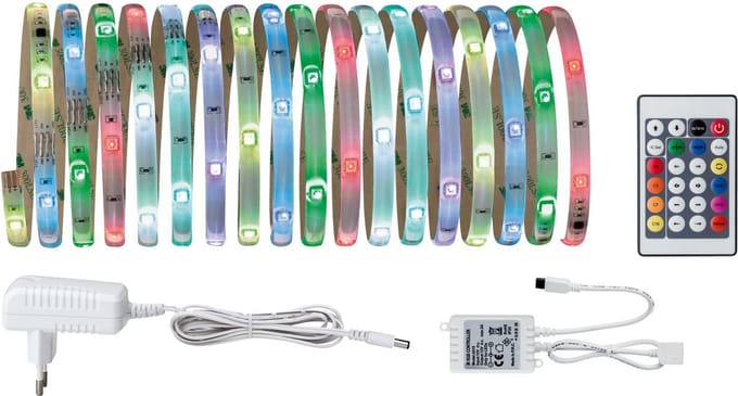 PAULMANN Digitale LED-strip set RGB 500 cm wit
