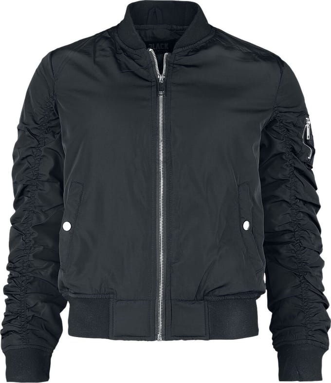 Black Premium by EMP Zwart bomberjack - Dames - XXS
