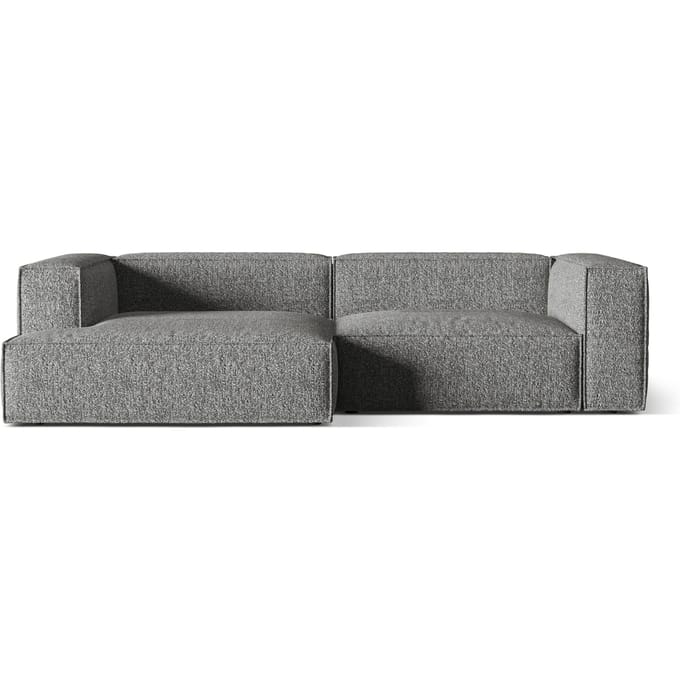 Hoekbank Nuria 4-zits links bouclé | Micadoni