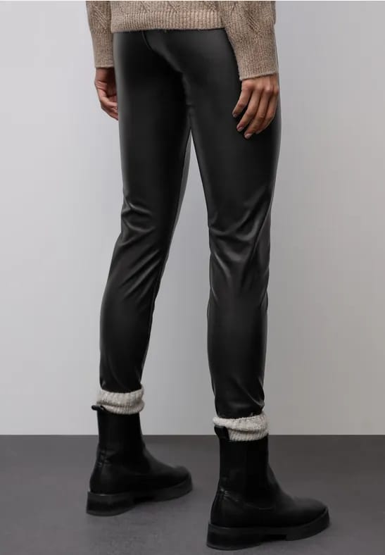 Leren legging