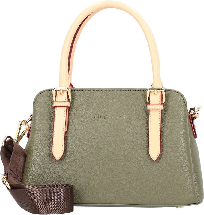 bugatti Handtas Schoudertas Ella Bowling Bag Olive Groene
