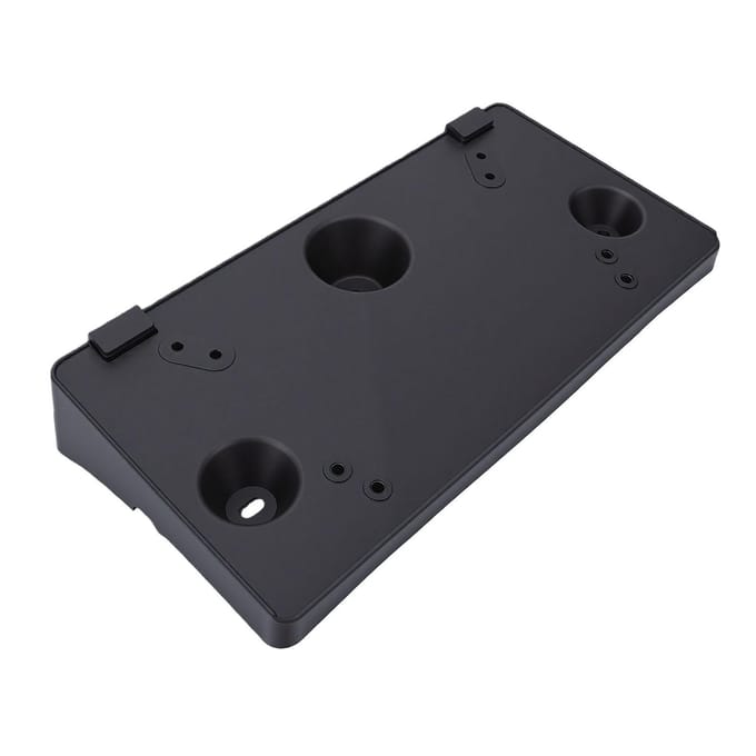 Cadre de Plaque d'Immatriculation pour Pare-chocs Avant avec Vis LB5 17 85AA Remplacement en Plastique pour Version US 2020-2024