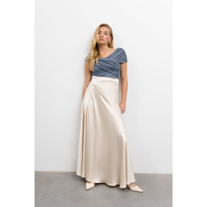 VIVEH Hazel Skirt Champagne Taglia: 46/48 | Maxi gonne Outlet | Donna | Bianco