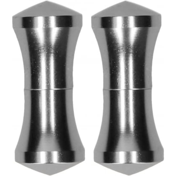 Ouch - Magnetische Tepelklemmen - Balanspin - Zilver