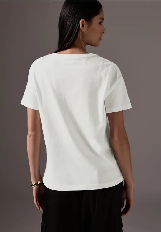 Shirt met tekst artwork