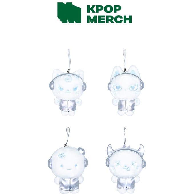 [Précommande] aespa - Porte-clés Poupée Fanlight (version ARGENT) WINTER white
