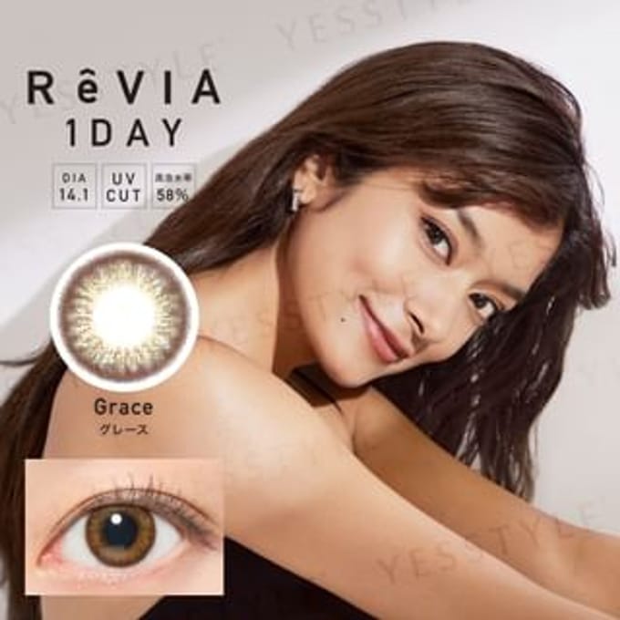 Candy Magic - ReVIA 1 Day Color Lens Grace 10 pcs P-7.00 (10 pcs)