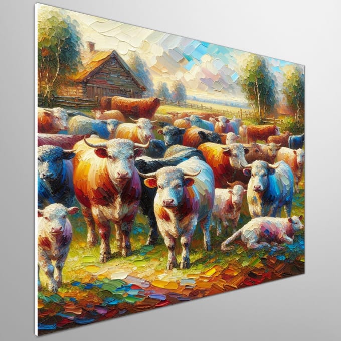 Kunstprint | Wanddecoratie | Forex | 60 × 60 cm