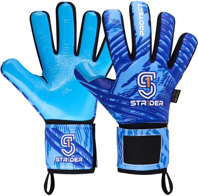 Str1der Protect keepershandschoen | Blauw | Maat 8