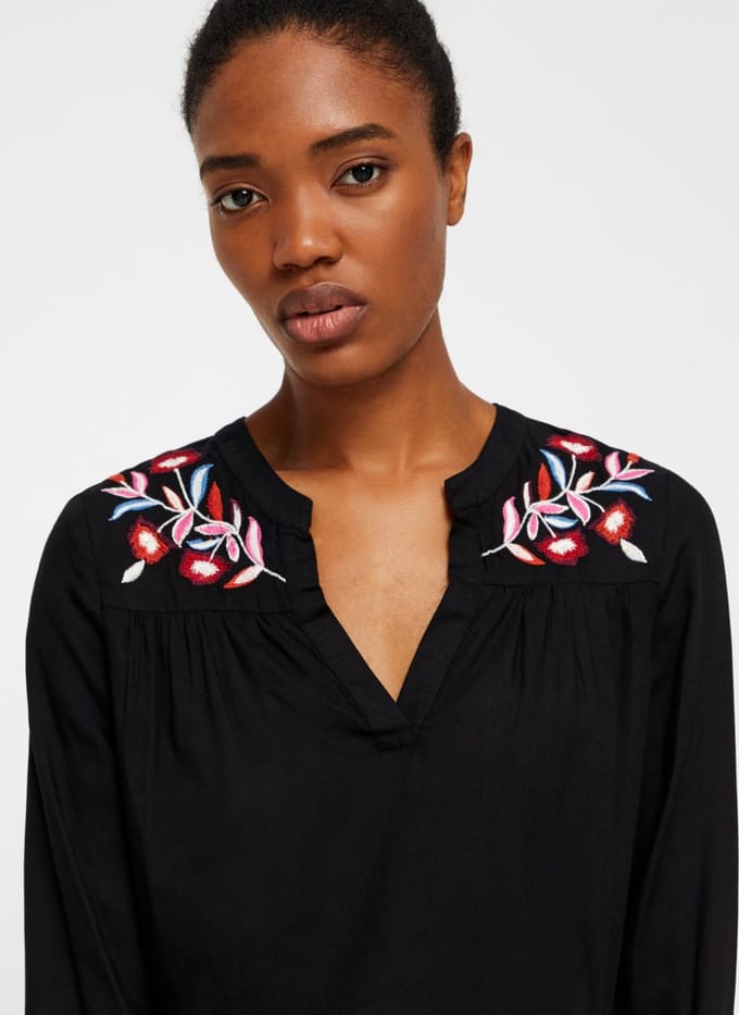 VERO MODA - T-shirt - Maat S - Vrouwen - Black -