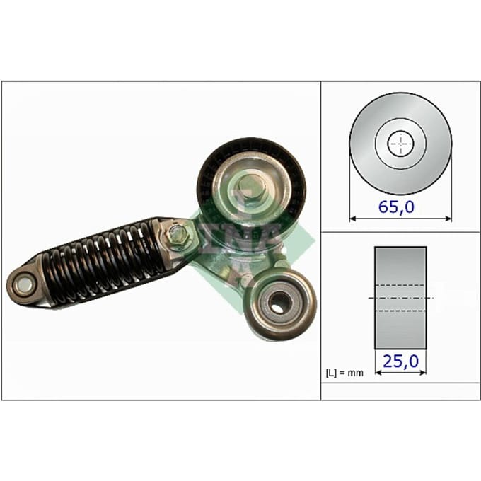 Spanarm, V-ribbelriem INA 534 0314 10