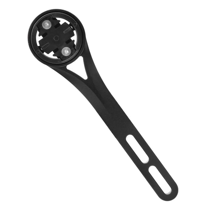 Metalen Fiets Rijcode Tafel GPS Zadel Verlengstuk Montagebeugel voor Garmin zwart