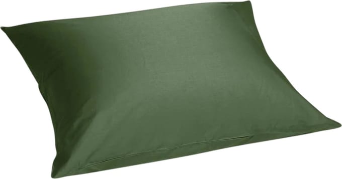 Yumeko kussensloop katoensatijn mid olive 60x70 - Bio, eco & fairtrade - 1 stuk