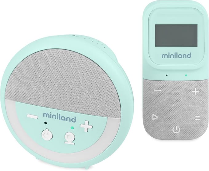 Digitale Audio Babyfoon met Lichtprojector, Witte Ruis en Temperatuursensor - 300m Bereik