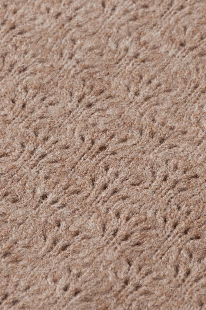Scotch & Soda Girl Lightweight Ajour-knitted Pullover Eggnog Melange Größe: 6 | Strickjacken Outlet | kids