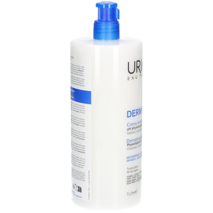 Uriage Derm-Phy Dermatologische Wascrème 1l | Gezicht, Lichaam & Haar