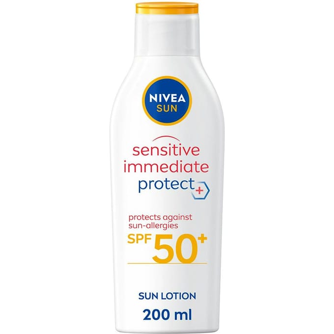 Nivea Sensitive Immediate Protect Sun Allergy Lotion SPF50+ - 200 ml