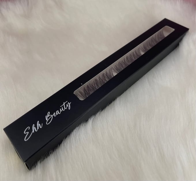 EHHbeauty - Diy lashes - Cluster - Lashes - Wimper - Wimperstukjes - 14 MM - Nepwimpers - Natuurlijk,segment