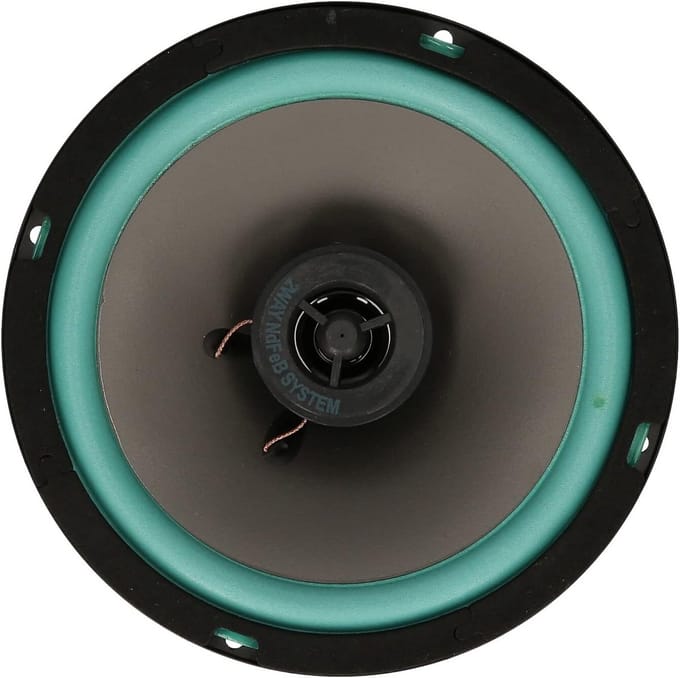 6,5 Inch Auto Luidsprekers Coaxiaal Hifi Stereoset 100W Hoog Rendement