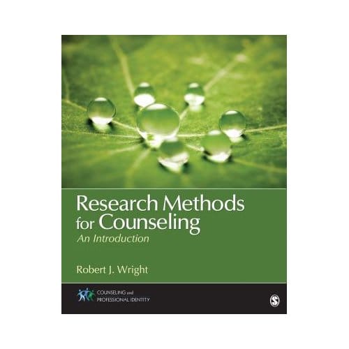 Research Methods For Counseling: An Introduction - Wright