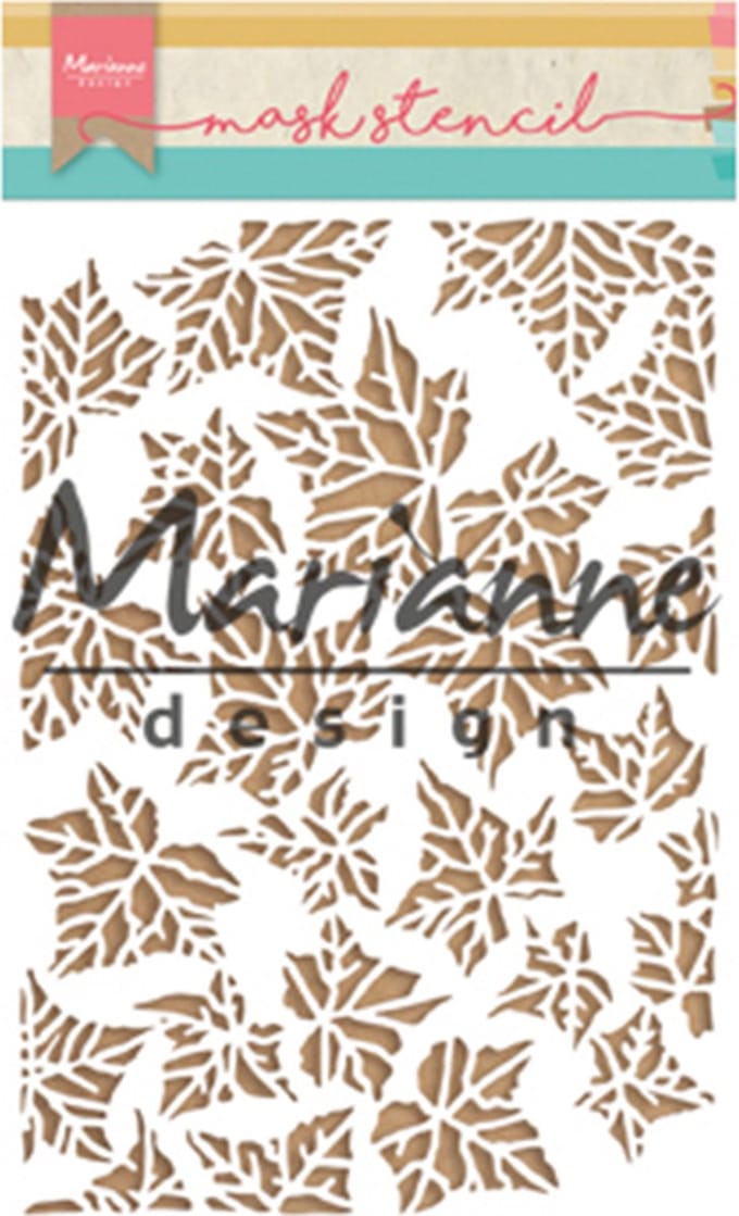 Marianne Design Stencils Tinys bladeren PS8009 15x21 centimeter
