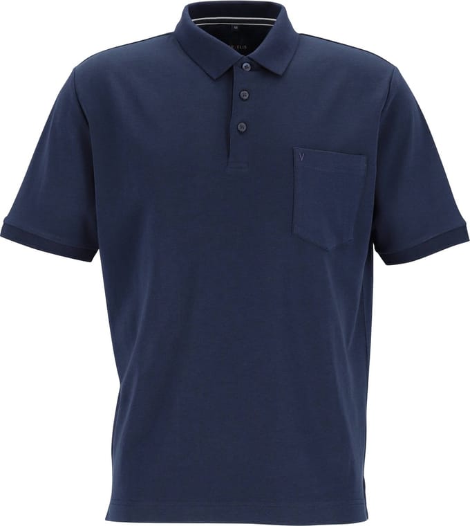 MARVELIS modern fit poloshirt - quick dry - marine blauw