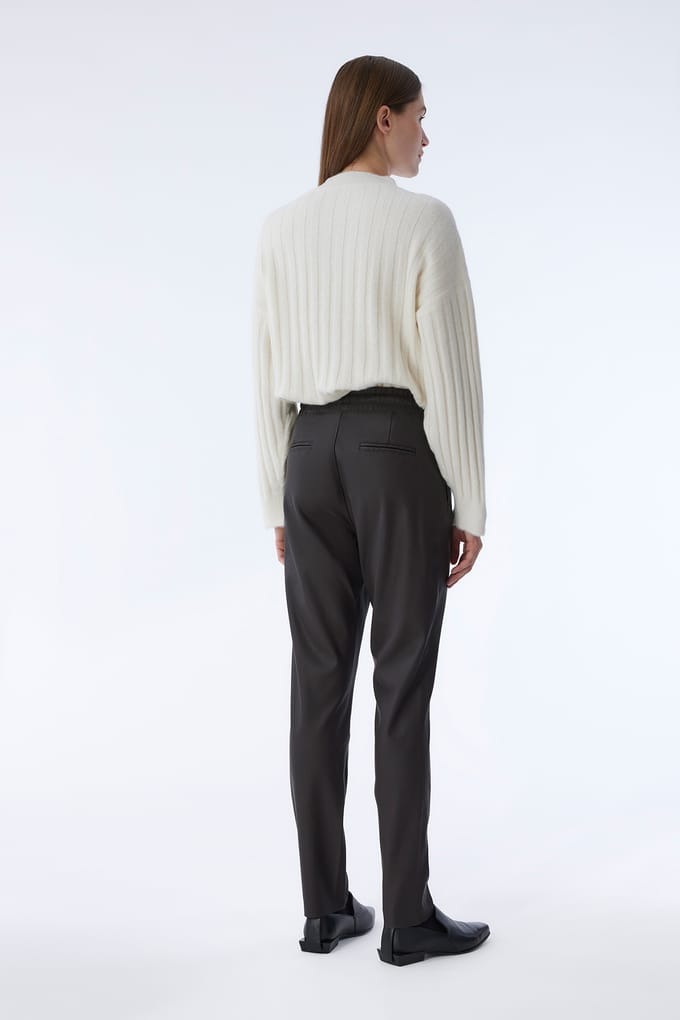Knitted Colette Pants Choco Größe: XS | Stoffhosen Outlet | Damen