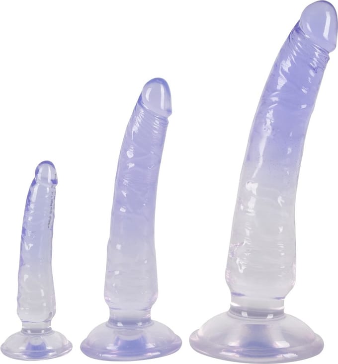 Transparant Anaal Dildo Set