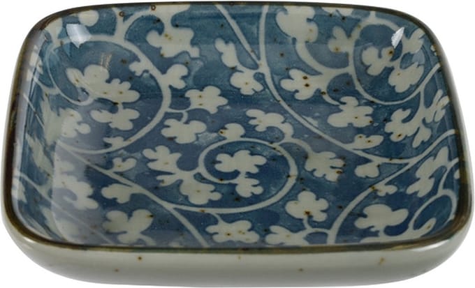 Tokyo Design Studio - Karakusa Blue - Sausschaaltje - Blauw - 9 x 1.6 cm