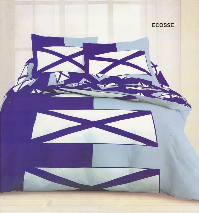 Luxe Dekbedovertrek Katoen - 260 x 240 - extra groot - met kussenslopen - ECOSSE