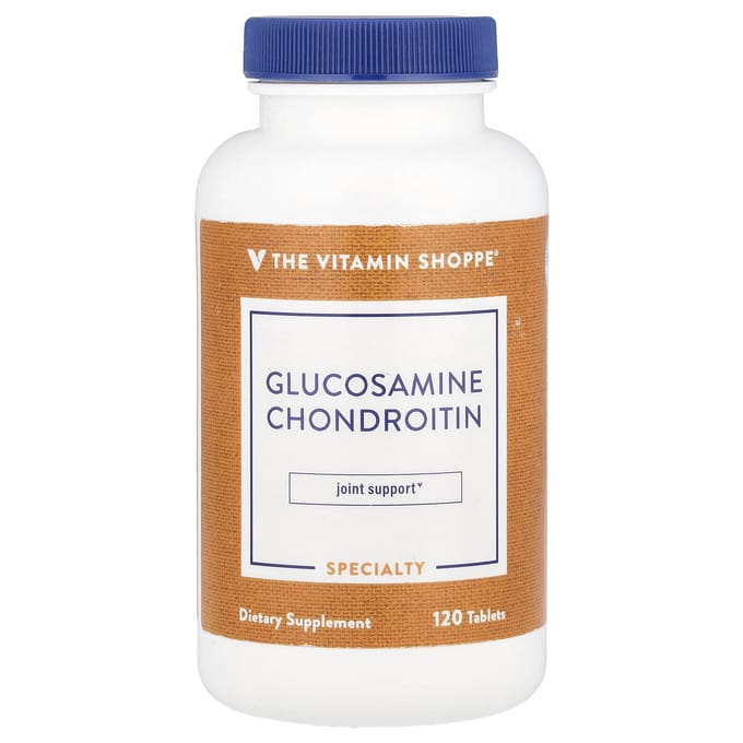 The Vitamin Shoppe, Glucosamine Chondroitine, 120 Tabletten
