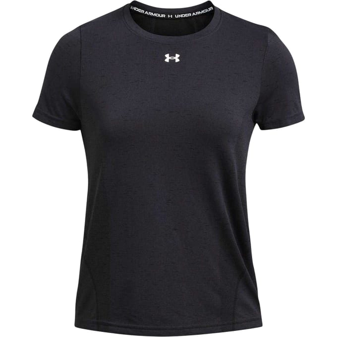 Under Armour Dames Vanish Seamless T-shirt (Zwart/Wit)