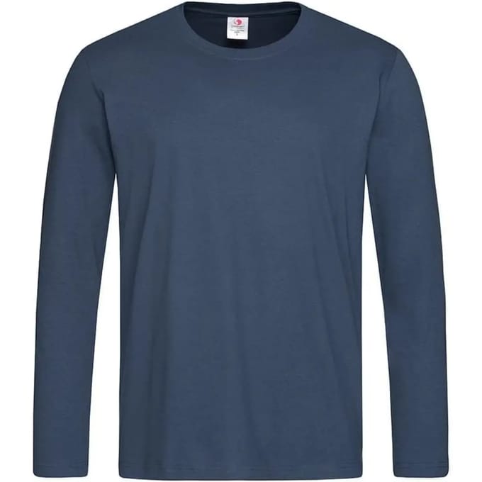 Stedman Classic-T Long Sleeve S240 - Navy Blue - 3XL