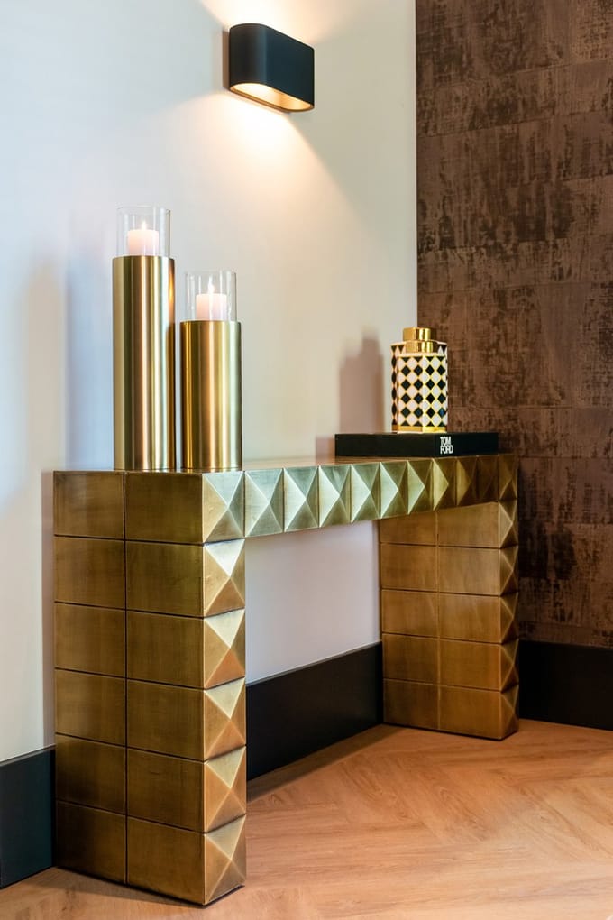 Richmond Wandtafel Collada Brushed Goud