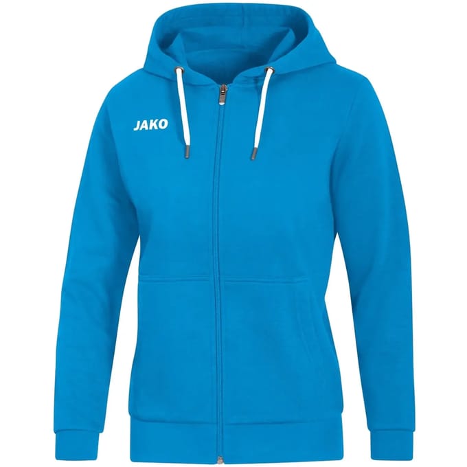 Jako Base Jas Met Kap Dames - Jako Blauw | Maat: 38