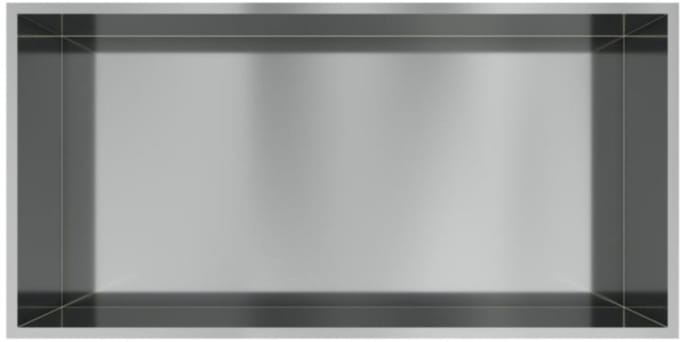 Hotbath &More Inbouwnis - 30 x 60 x 10 cm - RVS 316