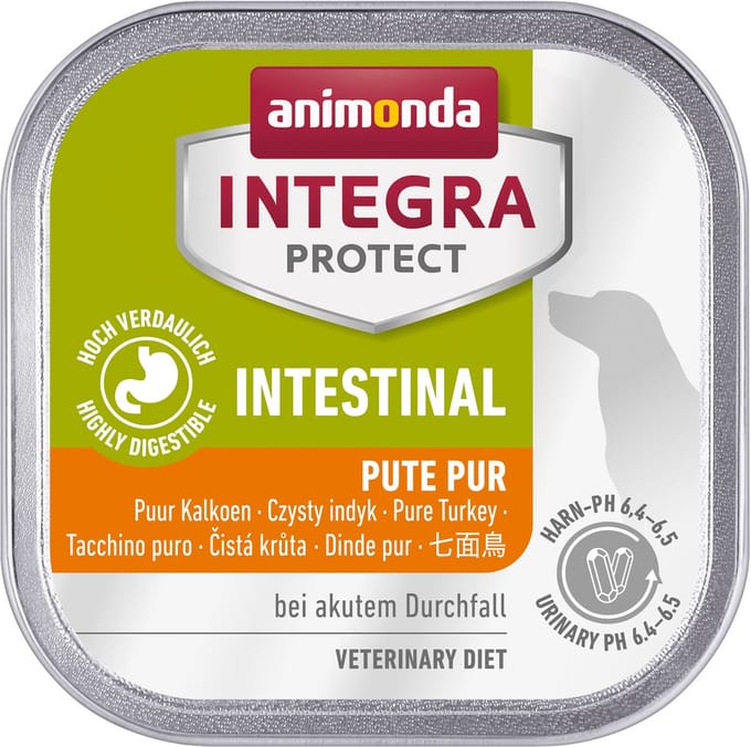 Animonda Integra Protect Dog Intestinal - Kalkoen - 11 x 150 g