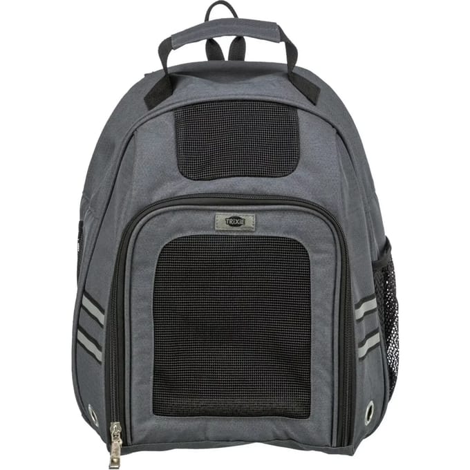 Trixie Rugzak Dan, grijs 34×26×44cm Hond en Kat
